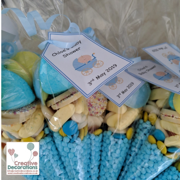 Baby Shower Sweet Cones