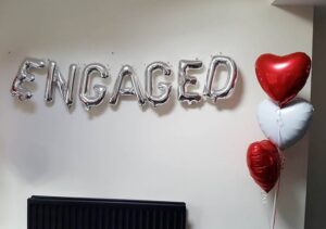 Engagement Letter Balloons 