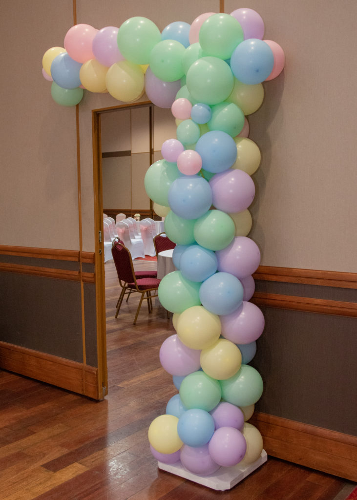 Pastel balloons 