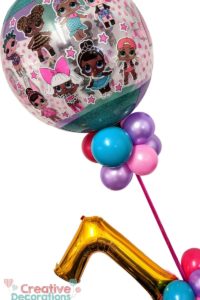 LOL Doll Balloon Display