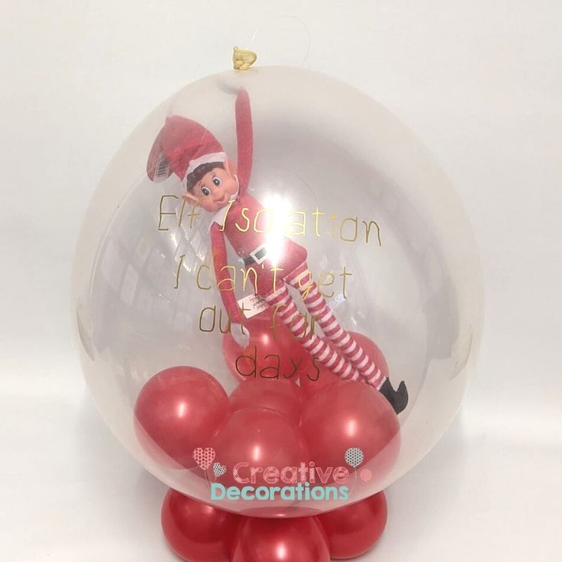 Elf in a balloon 