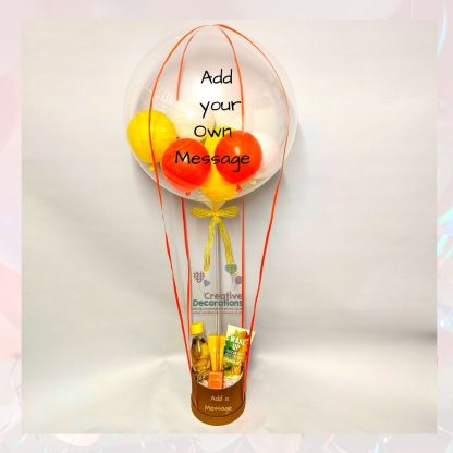 Hot air balloon display with Beauty Products