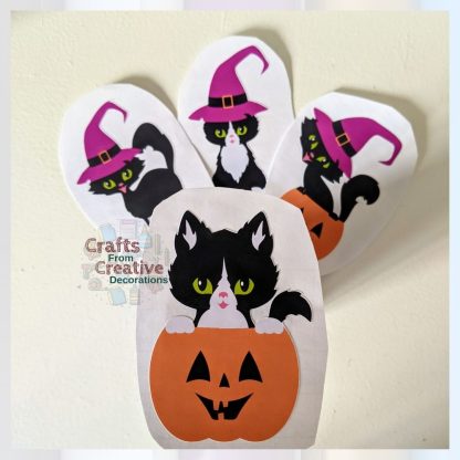 Spooky Cute Cats Sticker pack