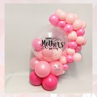Pink Mothers Day Bubble Display