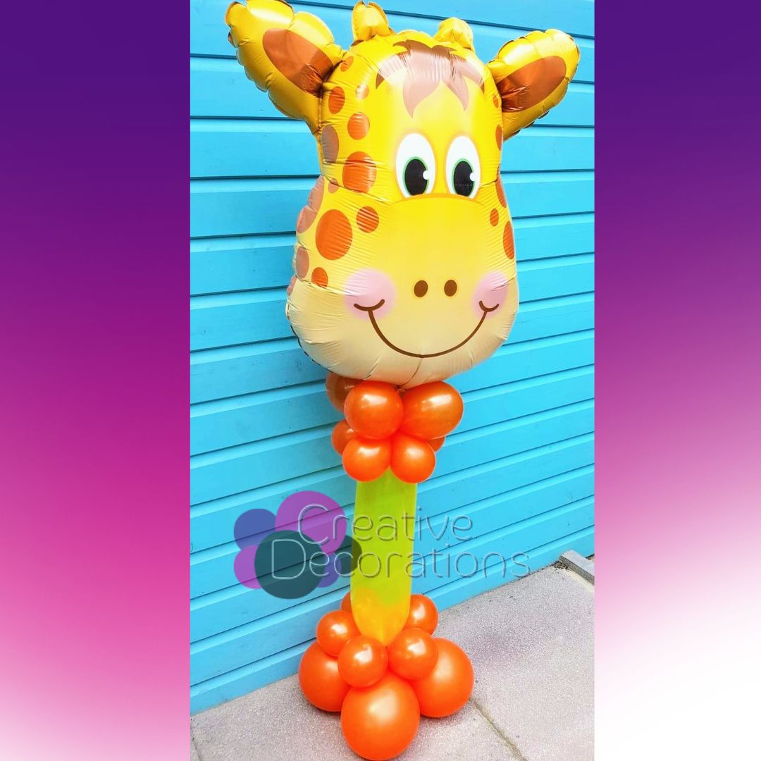 Giraffe balloon animal figure