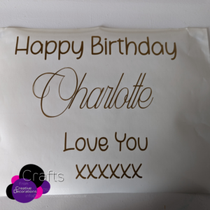website image - bubble balloon vinyl - mixed fonts