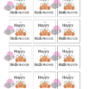 Square Halloween Tags